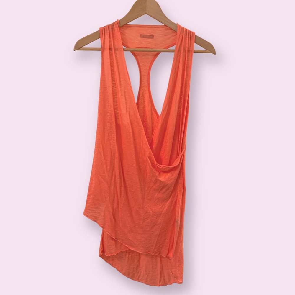 Sherbet Orange Athleisure Top